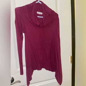 PINK ROSE red sweater